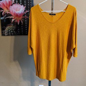 Mustard Yellow Maternity Top